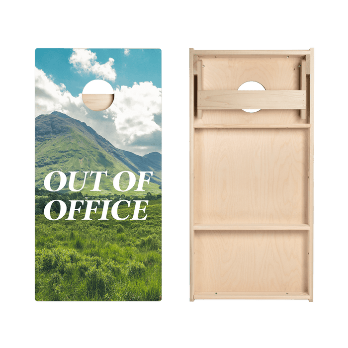 Out Of Office Star Cornhole Boards, - American Cornhole Association