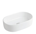 Oval Above Counter Wash Basin - White