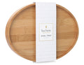 Bamboo oval tea tray