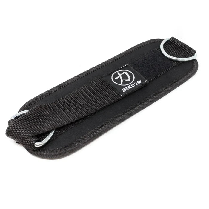 Padded Ankle Strap, Neoprene - Strength Shop