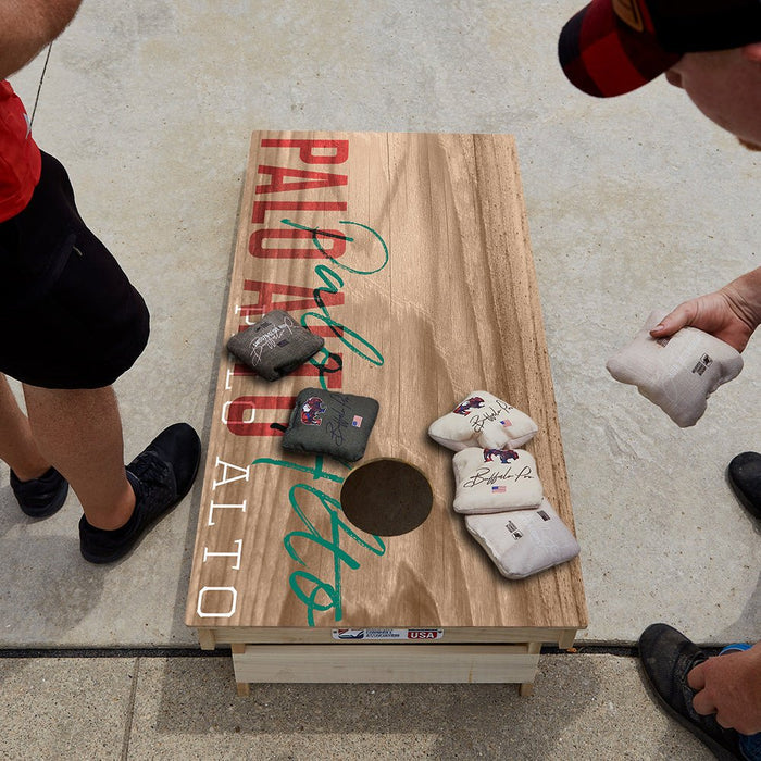 Palo Alto Campus Gameday Star Cornhole Boards - ACA - 000215 | American Cornhole Association