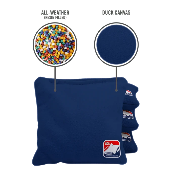 Patriotic Beginner Basics 2x4 Cornhole Set with Bags -  | American Cornhole Association