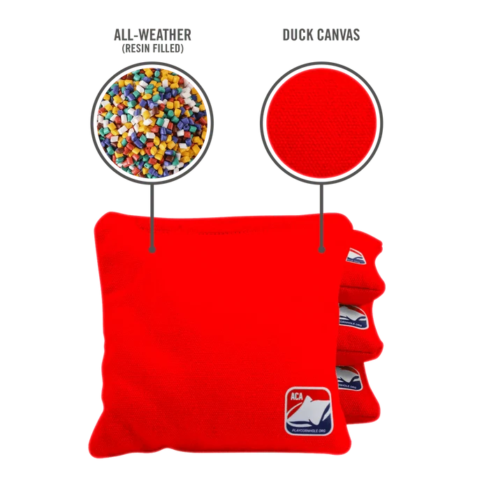 Patriotic Beginner Basics 2x4 Cornhole Set with Bags -  | American Cornhole Association
