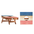 Patriotic Stripes Cornhole Airmail Box, - American Cornhole Association