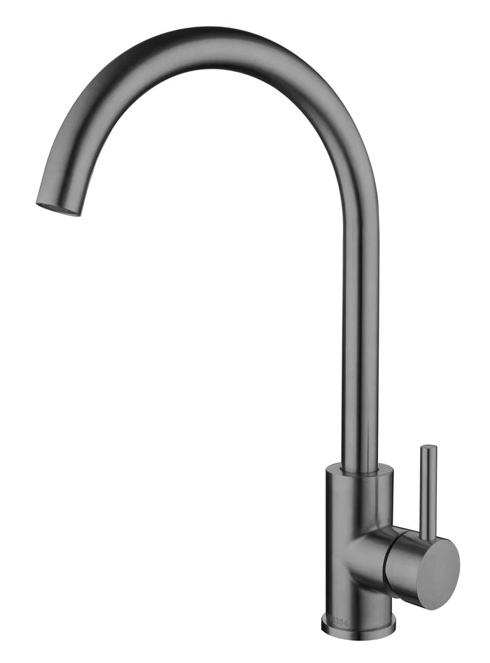 Pillar Sink Mixer - Grey