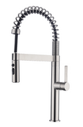 Pillar Sink Mixer - Satin