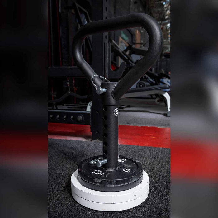 B-WARE Plate Loadable Adjustable Kettlebell Swing - Strength Shop