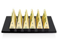 Presentation Tray with 24 pyramid infusers