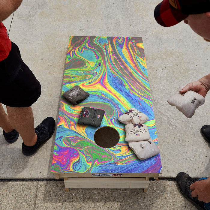 Prism Spectrum Star Cornhole Boards - ACA - 000558 | American Cornhole Association