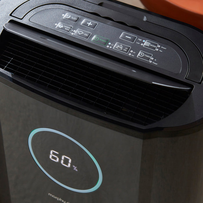 PureFresh 20 Litre Dehumidifier with Air Purifier Function - Grey