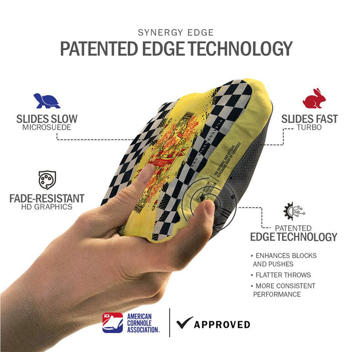 Queen Of Hearts Limited Edition Synergy Edge Cornhole Bags | 02.25 Drop - American Cornhole Association
