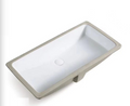 Rectangular Under Counter Wash Basin - White