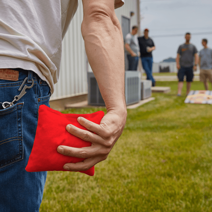 Red Daily 66x Cornhole Bags - 105655 - 4A | American Cornhole Association