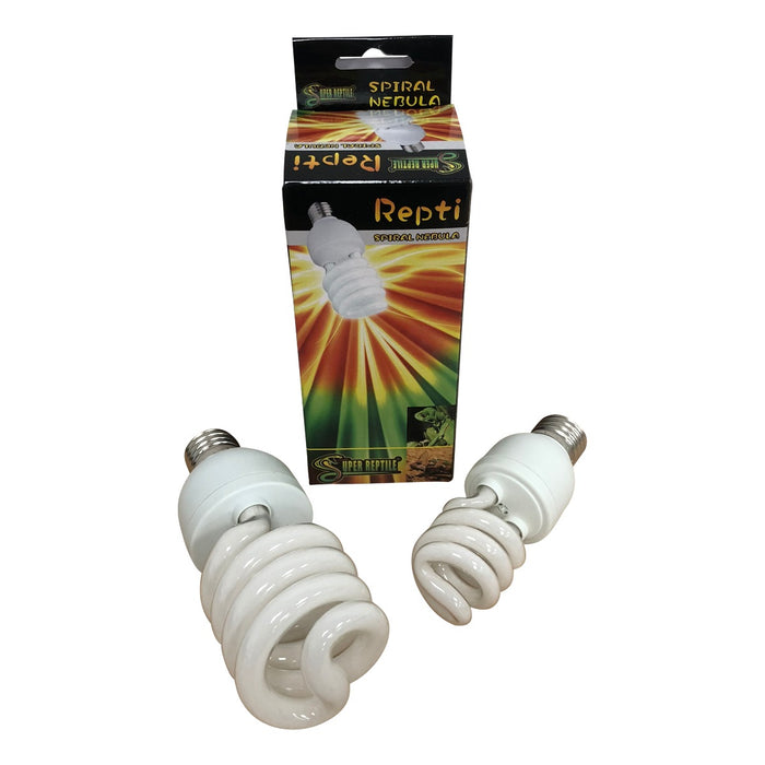 Reptile UV Spiral Bulb Vivarium UVB 2.0 / 5.0 / 10.0 13w Or 26w