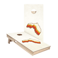 Retro Florida Star Cornhole Boards, - American Cornhole Association