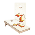 Retro Michigan Star Cornhole Boards - ACA - 000366 | American Cornhole Association