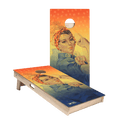 Retro We Can Do It Star Cornhole Boards - ACA - 000181 | American Cornhole Association