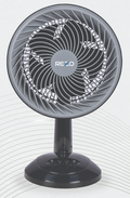 Rezo 8" Table Fan - Black