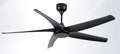 Rezo DC Motor Ceiling Fan- (46") 5 ABS Blade 18 Speed (F9+R9)  with Remote control - Matt Black