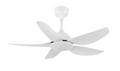 Rezo DC Motor Ceiling Fan (42") - 5 ABS Blade with 22 Speed Remote Control - Matte White