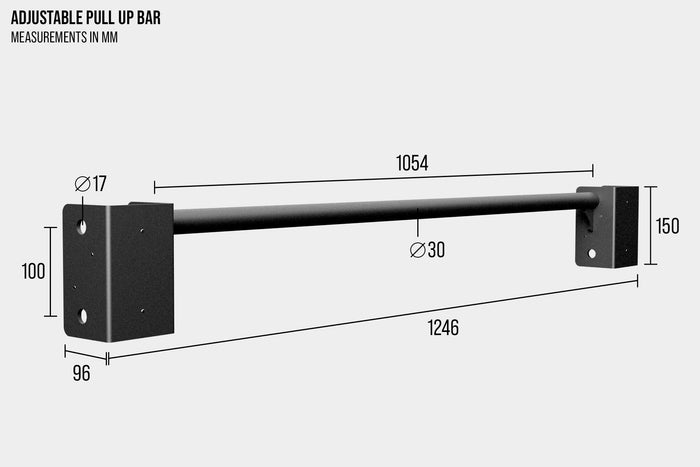 Riot MRR I Adjustable Pull Up Bar - Strength Shop
