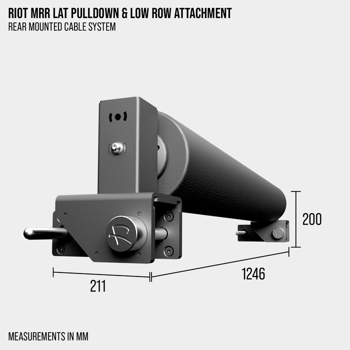Riot MRR Leg Roller Pad Attachment - Strength Shop