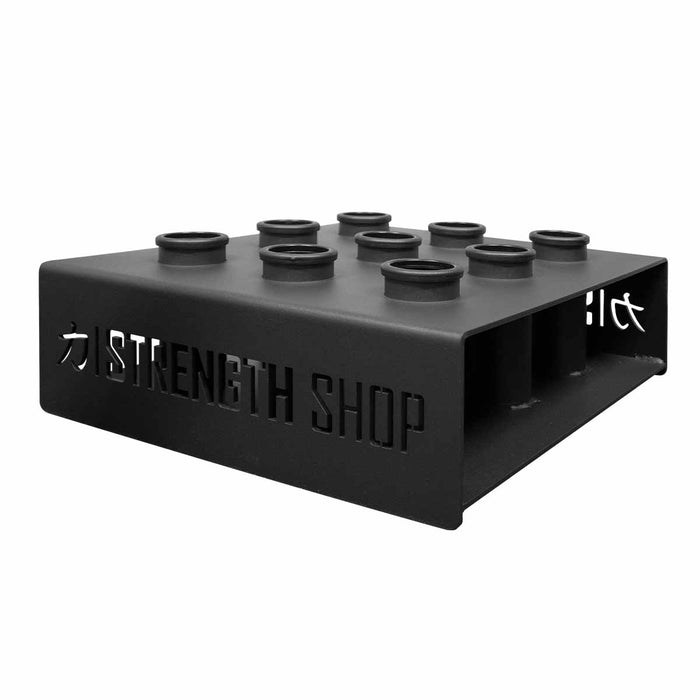 B-WARE Riot Olympic 9-Bar Holder - Strength Shop