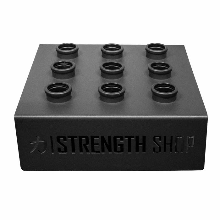 B-WARE Riot Olympic 9-Bar Holder - Strength Shop