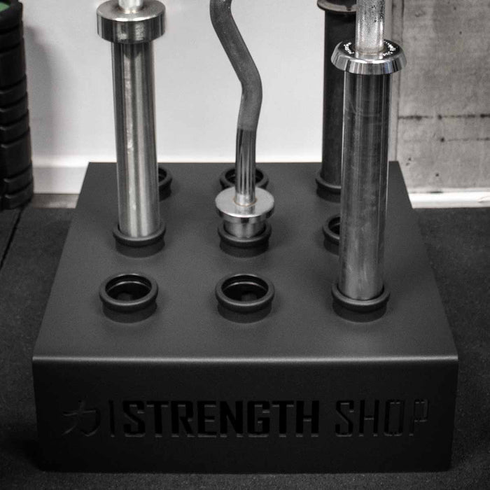 B-WARE Riot Olympic 9-Bar Holder - Strength Shop