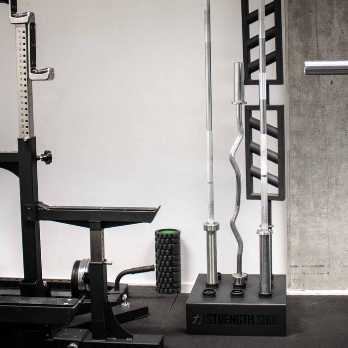 B-WARE Riot Olympic 9-Bar Holder - Strength Shop