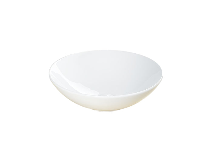 Round Above Counter Wash Basin - White