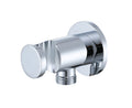 Round Shower Outlet Elbow for Hand Shower - Chrome