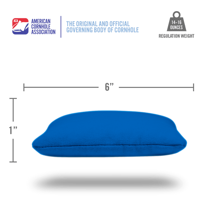 Royal Blue Daily 66x Cornhole Bags - 105655 - 6A | American Cornhole Association
