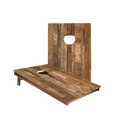 Rustic Wood Panel Backyard 2300 Cornhole Boards - PACA - 900009 | American Cornhole Association