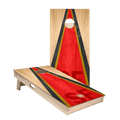 San Francisco Football Gameday Classic Triangle Star Cornhole Boards, - American Cornhole Association