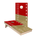 San Francisco Football Gameday Stadium Star Cornhole Boards.