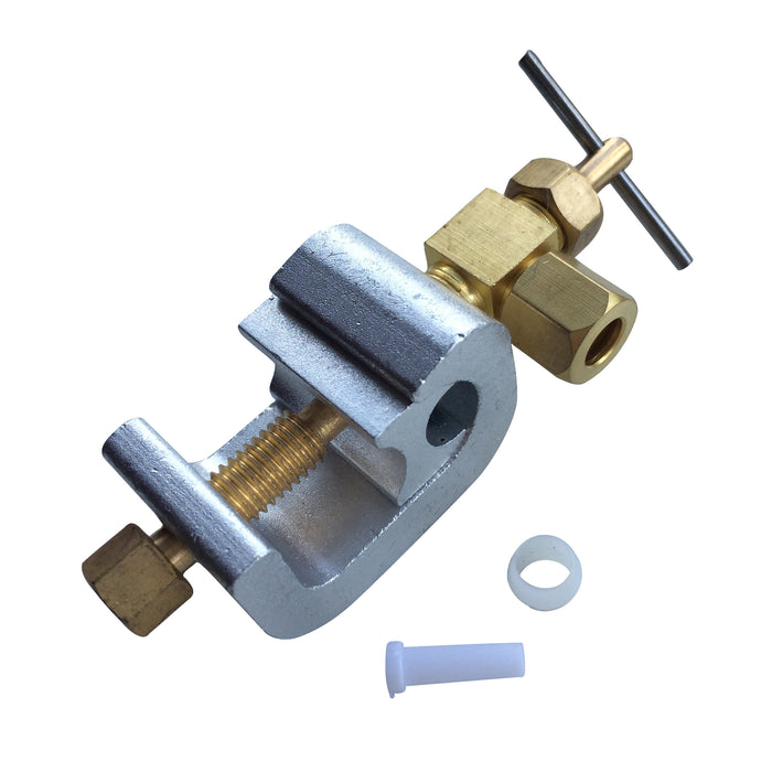 Self-Piercing Feed Valve Saddle Clamp for Water Connection to RO Unit