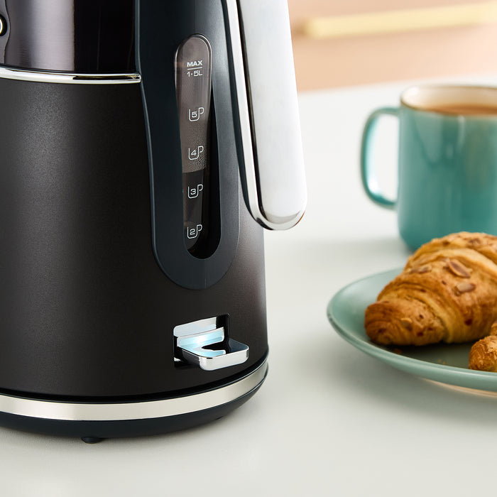 Morphy Richards black jug kettle