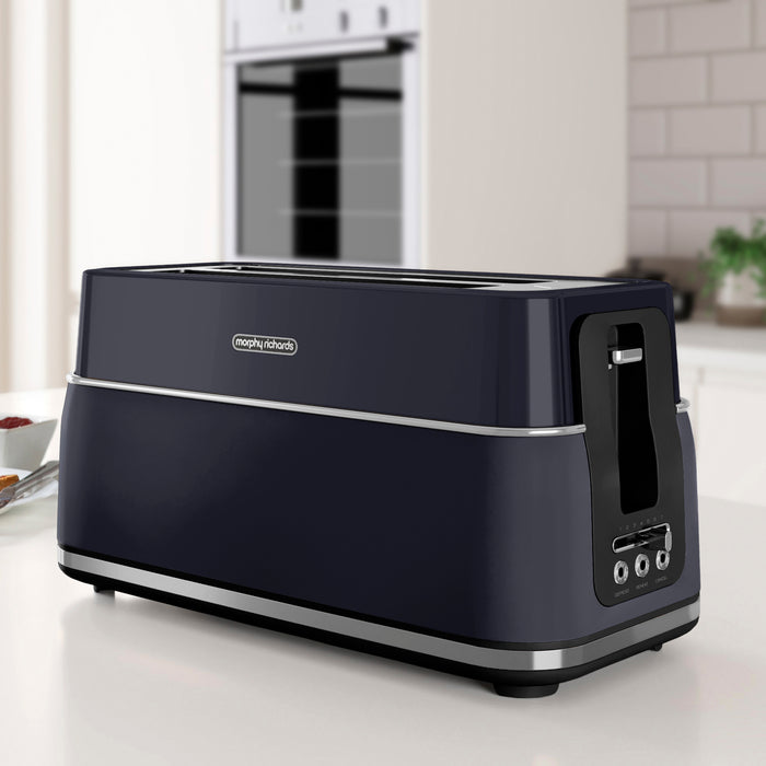 long slot navy toaster in kitchen scene