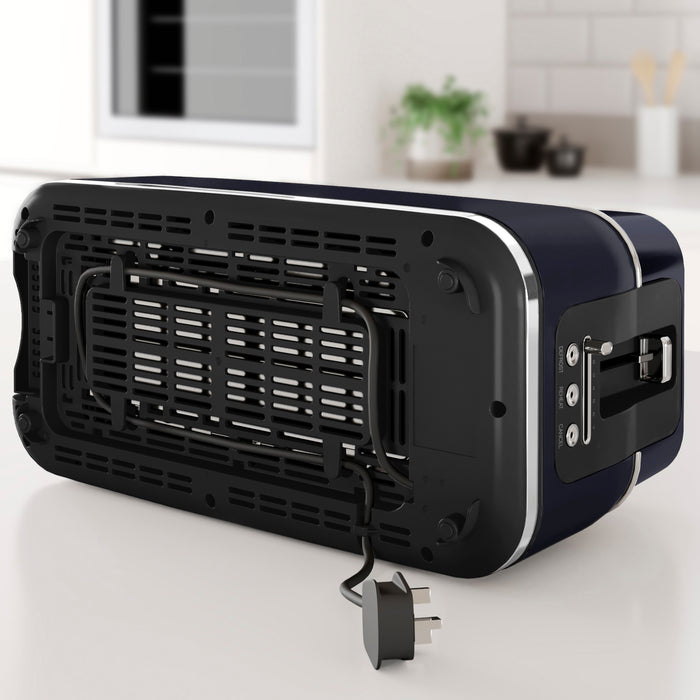 bottom of toaster