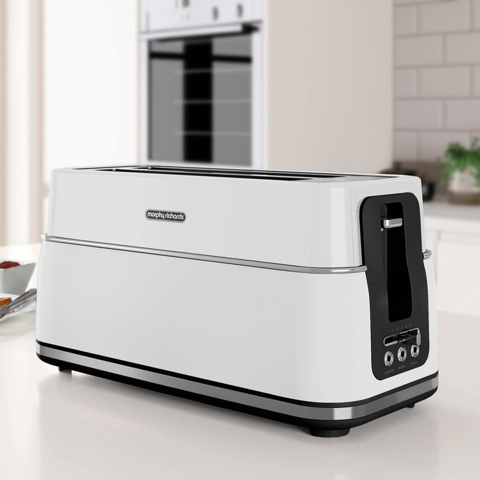 Signature Matt White Kettle and Toaster Set