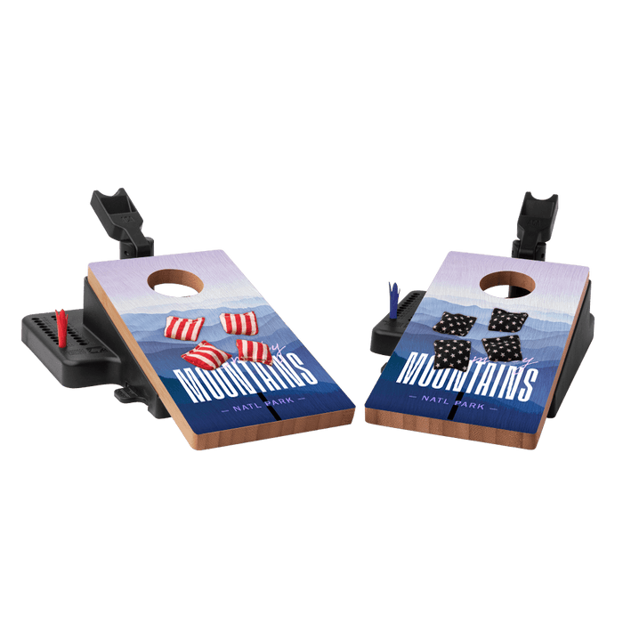Smoky Mountains Double Chuck Mini Cornhole Tabletop Game, - American Cornhole Association