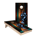 Snowboard Sasquatch Star Cornhole Boards - ACA - 000478 | American Cornhole Association