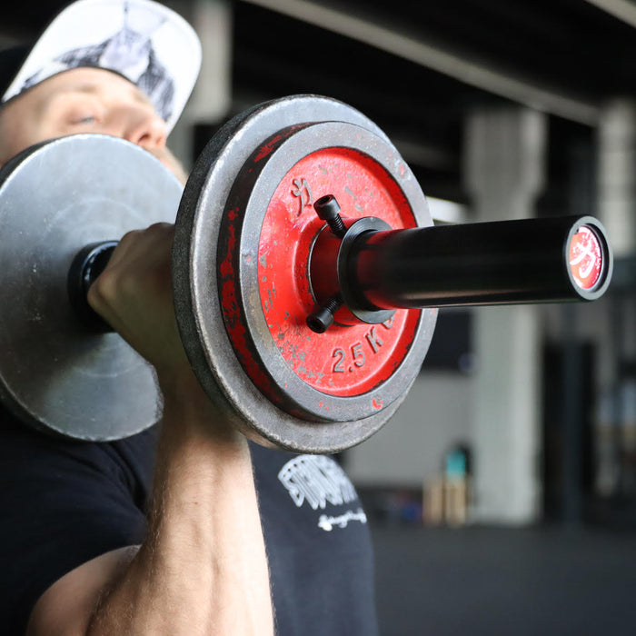B-WARE Solid Steel Axle Dumbbell Handle - Strength Shop