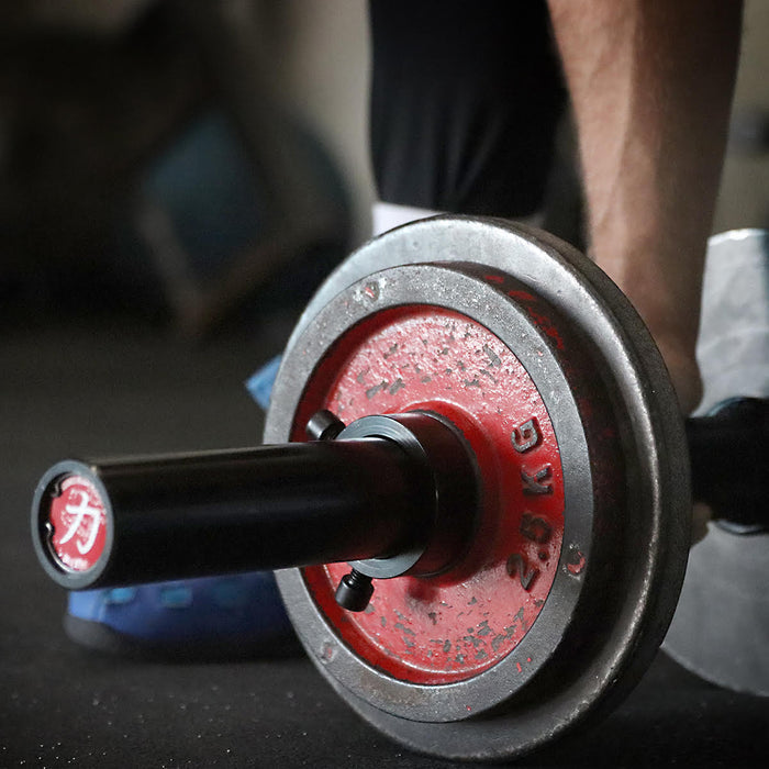 B-WARE Solid Steel Axle Dumbbell Handle - Strength Shop