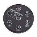 Remote with Morphy Richards branding and various buttons on a white background