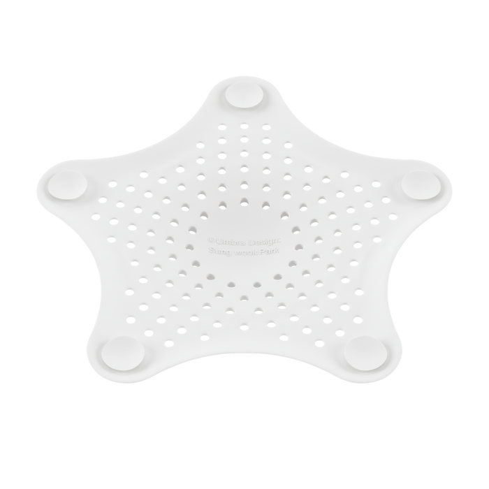 Drain Stop & Hair Catcher | color: White