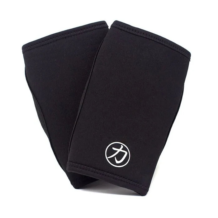 Strength Shop 7mm Inferno Neoprene Elbow Sleeves - Black (Pair) - Strength Shop