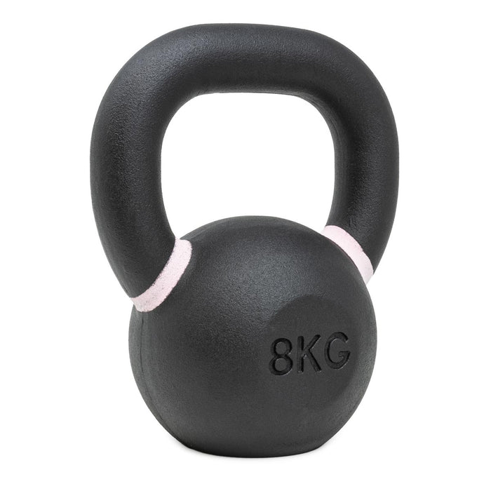 8KG - Kettlebell, Black Powder Coated