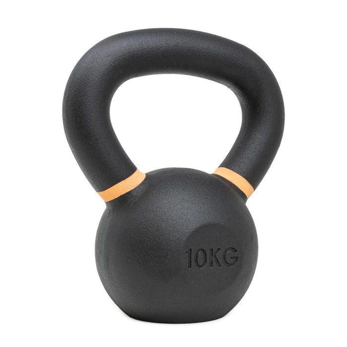10KG - Kettlebell, Black Powder Coated